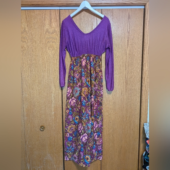 Vintage Hostess Dress By BeeLine - Picture 1 of 9